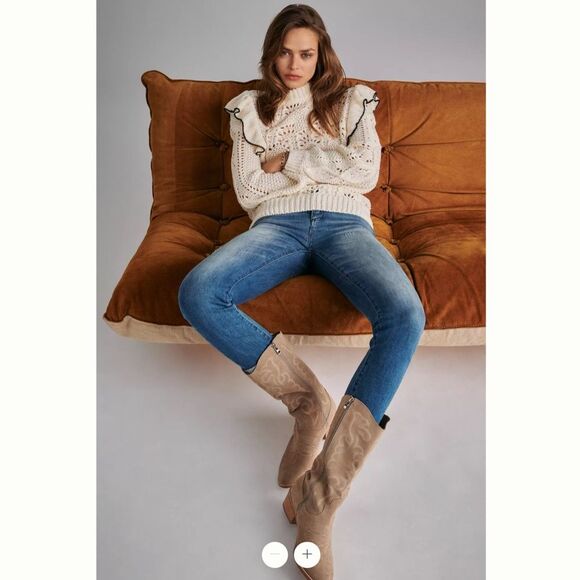 Anthropologie Pilcro High-Rise Slim Boyfriend Jeans - Picture 6 of 6